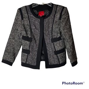 Narcisco Rodriquez for Design Women’s Black Jacket Blazer with Various T…